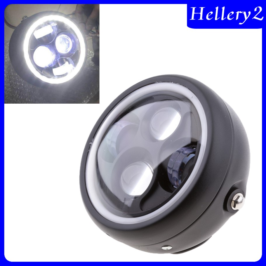 Đèn Pha Led 6.5 &quot;Cho Xe Mô Tô Harley Cafe Racer