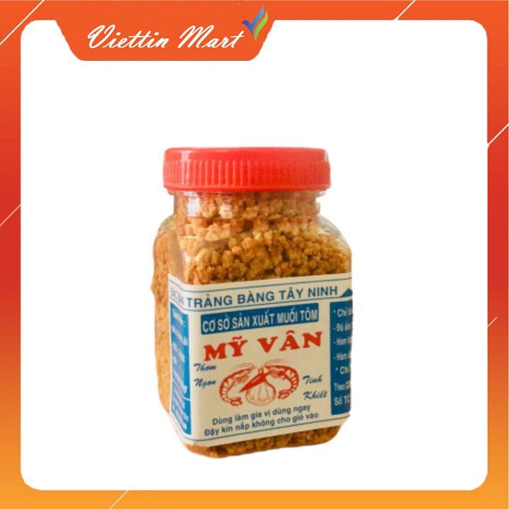 MUỐI TÔM TÂY NINH TRẢNG BÀNG MỸ VÂN 100G