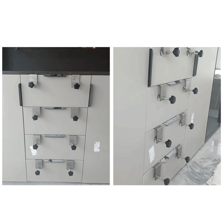 Kẹp cố định mặt hộc ngăn kéo tủ