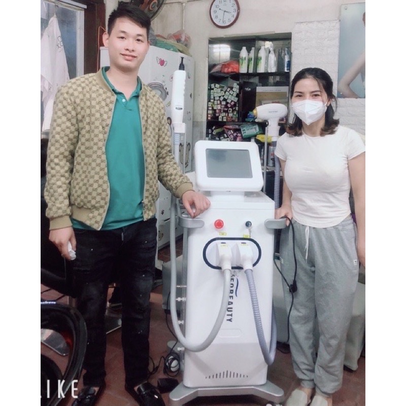 Máy triệt lông xoá xăm FQ BEAUTY, Diode laser 808nm