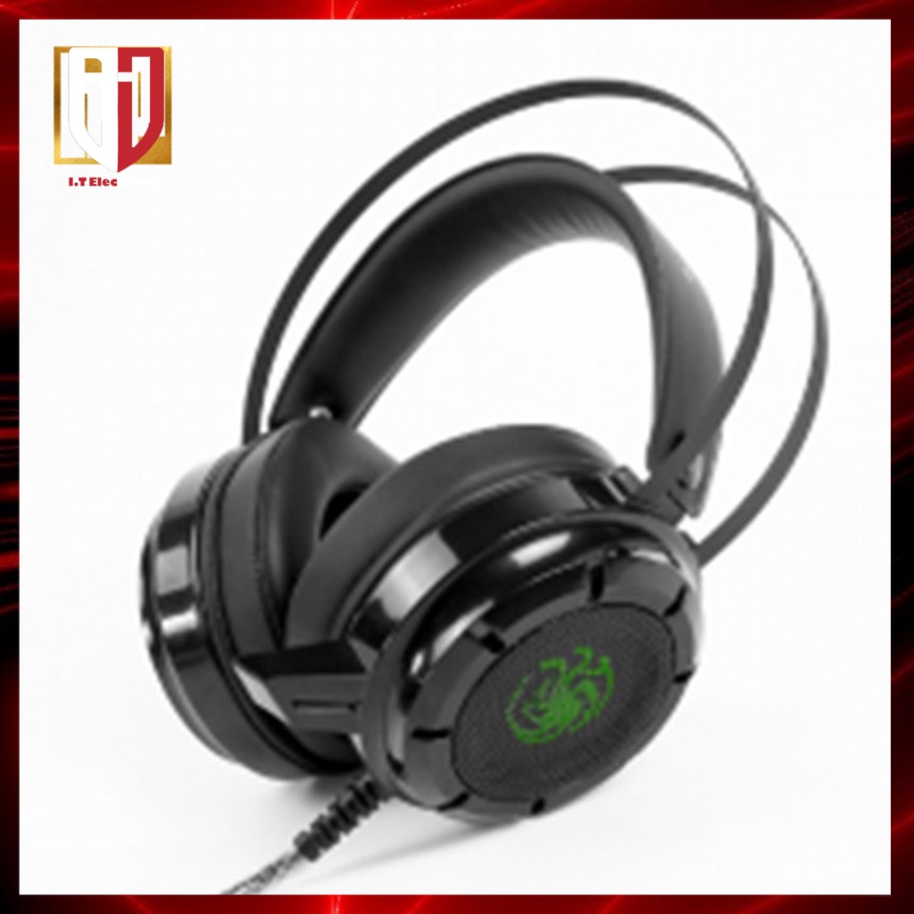 Tai Nghe Gaming Chụp Tai Có Mic Máy Vi Tính Laptop EXAVP EX820 Headphone Có Dây