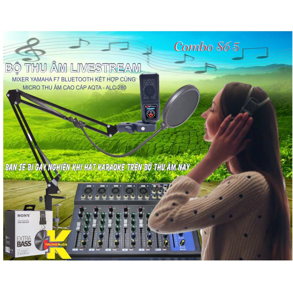 THU ÂM LIVESTREAM KARAOKE MINI TẠI GIA CỰC HAY (COMBO SỐ 5)