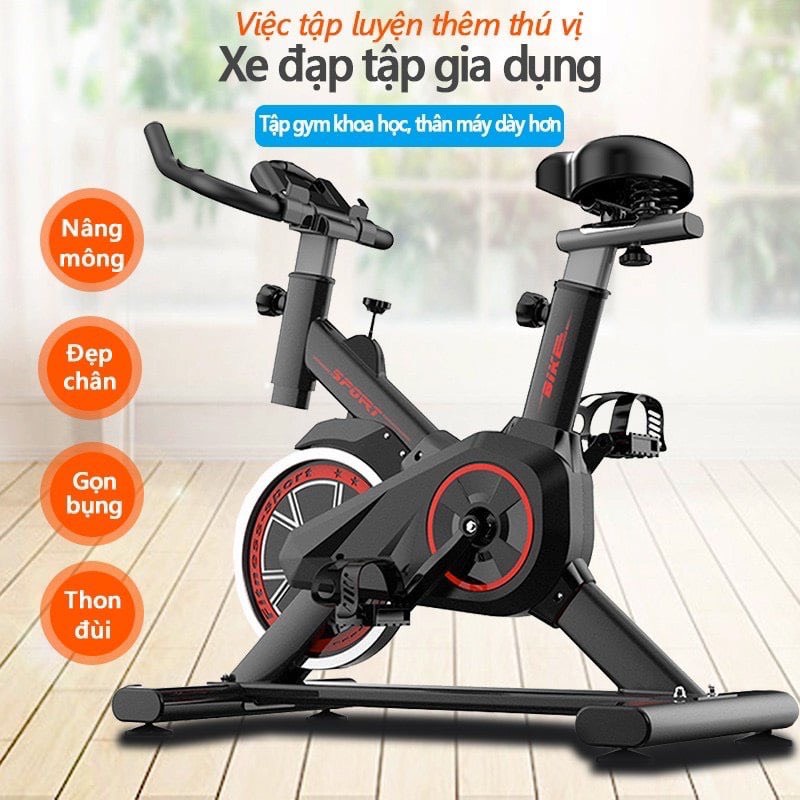 Xe đạp tập Gym JOBUR GH600 - Xe đạp tập thể dục, FITNESS tại nhà Hàng nhập khẩu CAO CẤP