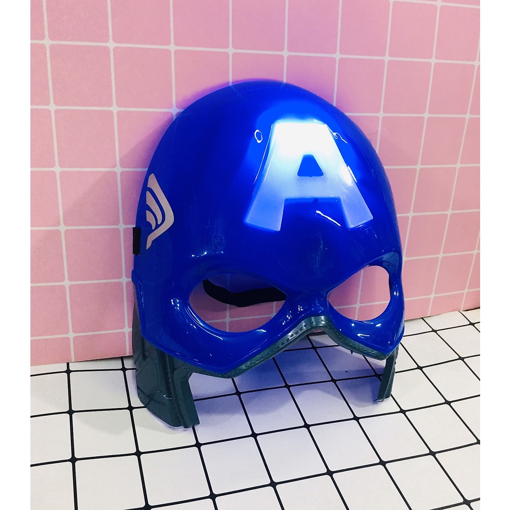 Mặt nạ trung thu hóa trang halloween phát sáng người sắt