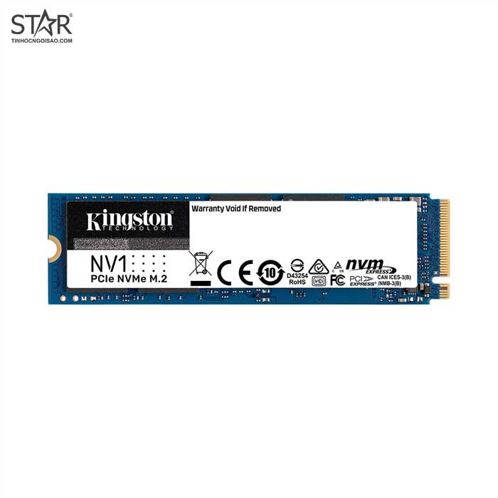 Ổ cứng SSD 250G Kingston NV1 M.2 NVMe PCIe Gen3x4 (SNVS/250G) | WebRaoVat - webraovat.net.vn