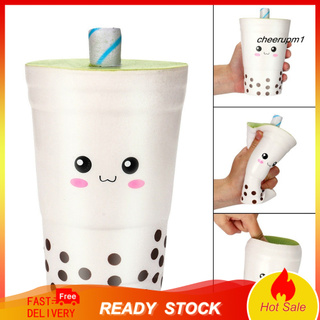 Đồ chơi bóp dẻo giảm stress hình ly trà sữa dễ thương cho bé