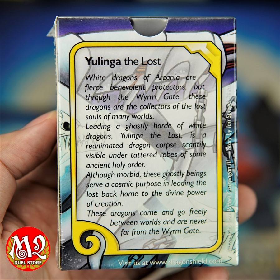 Bọc bài Yugioh Dragon Shield - Japanese size - White Matte - Màu trắng - 60 cái - Nhập khẩu từ Mỹ