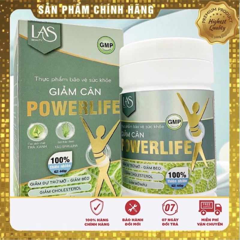 SỮA TẢO GIẢM CÂN POWERLIFE CHÍNH HÃNG 2 TEM
