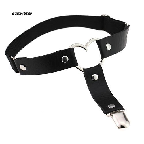 Dây đai garter da phong cách quyến rũ cho nữ