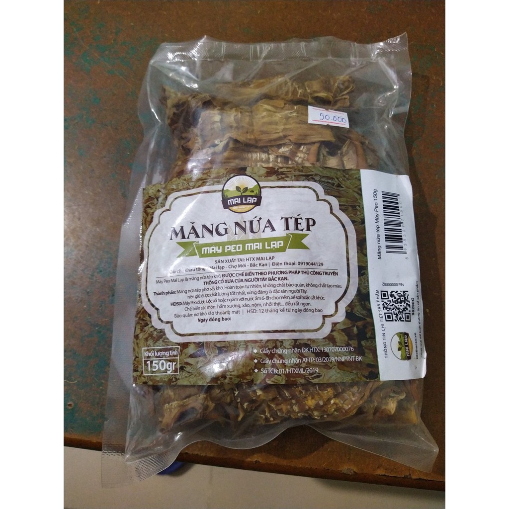 Măng khô Bắc Kạn 150gr