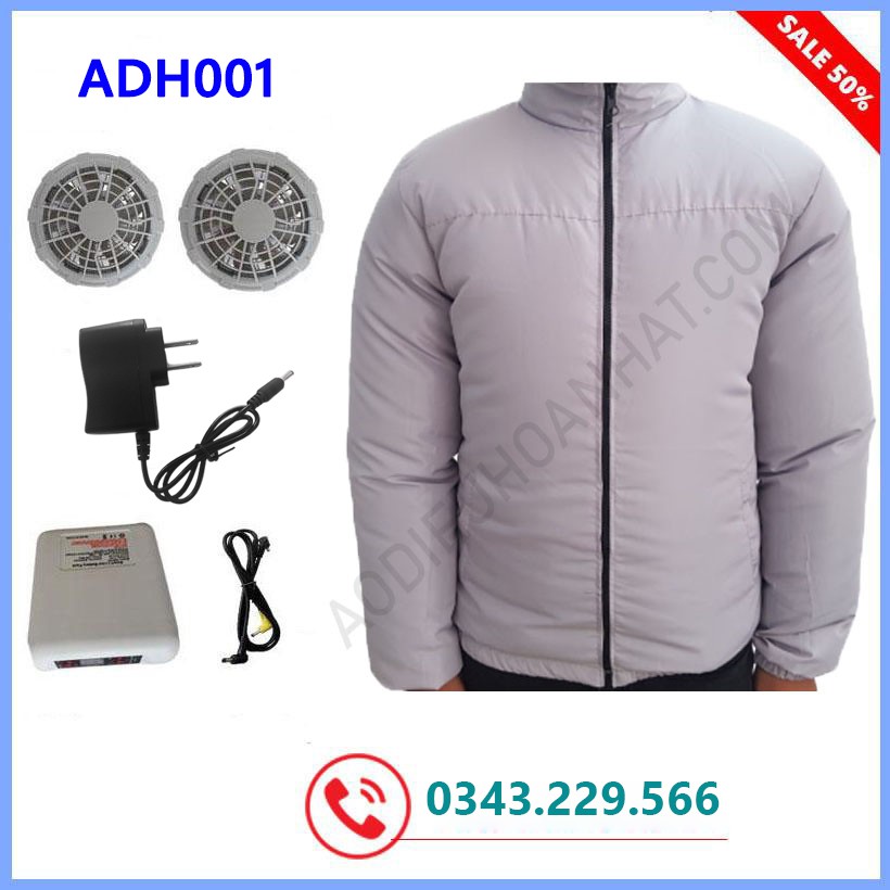 Áo Điều Hòa Chống Nóng Chống Nắng Nam Nữ Gắn Quạt Gió Công Nghệ Nhật Bản, Pin 6400mAh, Giảm Tới 10 Độ Khi Mặc | BigBuy360 - bigbuy360.vn