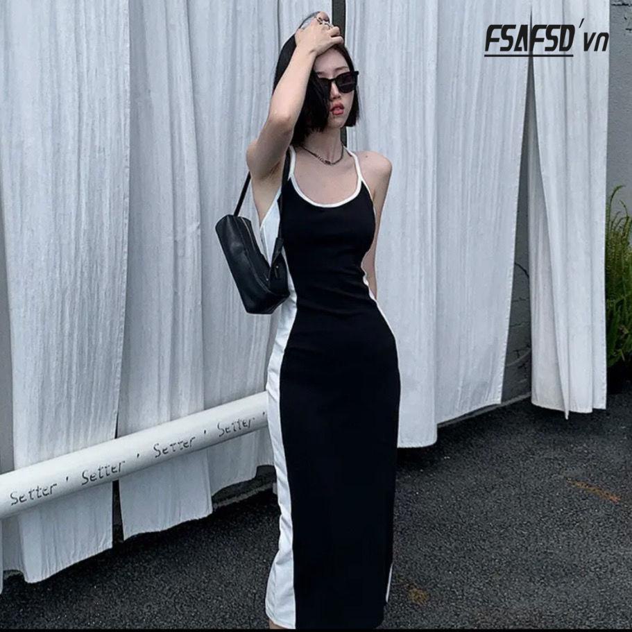 Đầm Hai Dây Ôm Dáng Vừa Vặn Thời Trang Dành Cho Nữ