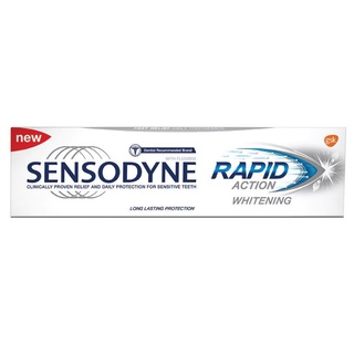 Kem Đánh Răng Sensodyne Rapid Action Whitening Hộp 100G
