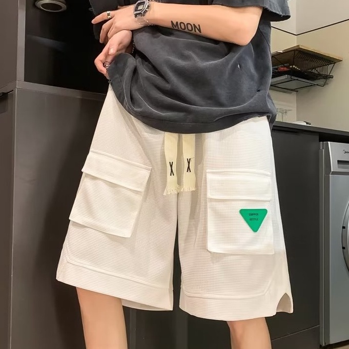 Quần Short Nam Thể Thao Màu Trơn Thêu Họa Tiết Thời Trang Cho bigsize fashion quần đùi nam unisex quần thun ngắn simple quần ngắn nữ