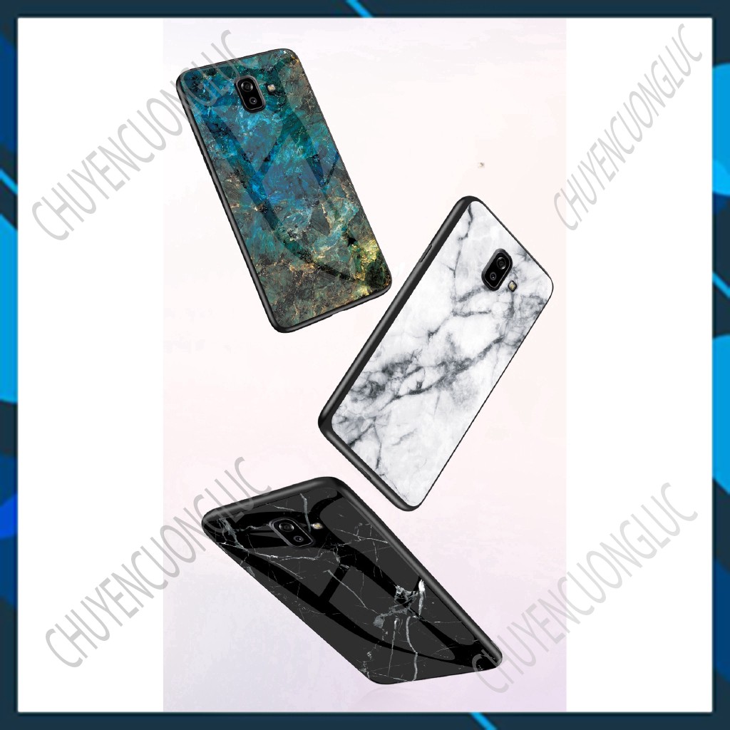 [SALE] Ốp lưng vân đá cẩm thạch nhiều mẫu mã cho điện thoại Samsung Galaxy J6 / J6 Plus