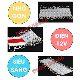 Đèn Led hắt 3 bóng 5054 , điện 12v