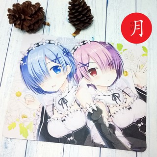 Pad chuột Bàn di chuột Lót chuột Anime Re Zero Bắt đầu lại ở thế giới khác 20cm x 24cm