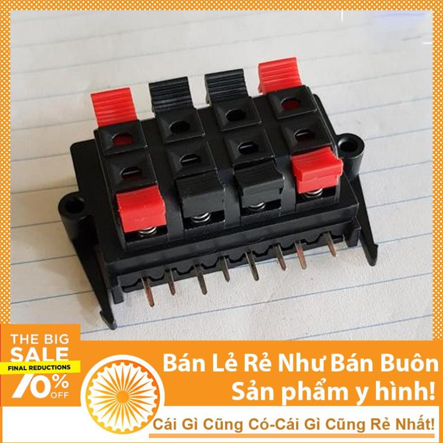 Cầu Đấu Dây Loa 4 đấu 15x50mm WP4-11