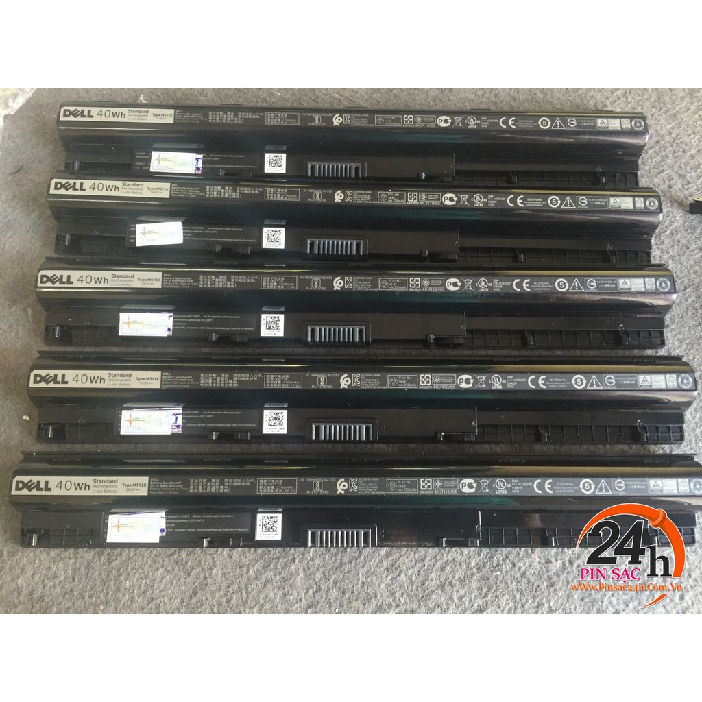 PS24. Pin Laptop Dell M5Y1K zin hãng 3451 3458 3468 5455 5458 3551 3558 5551 5558 5559 Battery Dell 3558