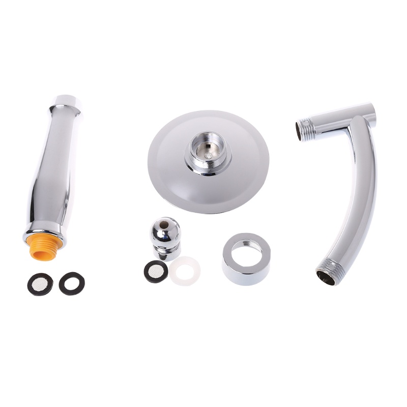 Đầu Vòi Sen Tròn 4 6 inch Bằng Crom Siêu Mỏng Chống Rơi Chuyên Dụng Cho Nhà Tắm