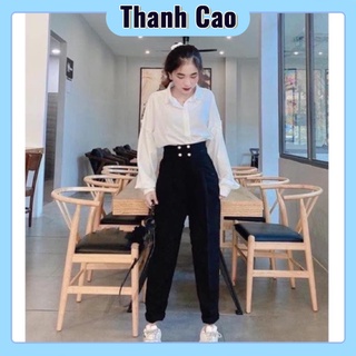Quần baggy hàng mới ra khuy bấm