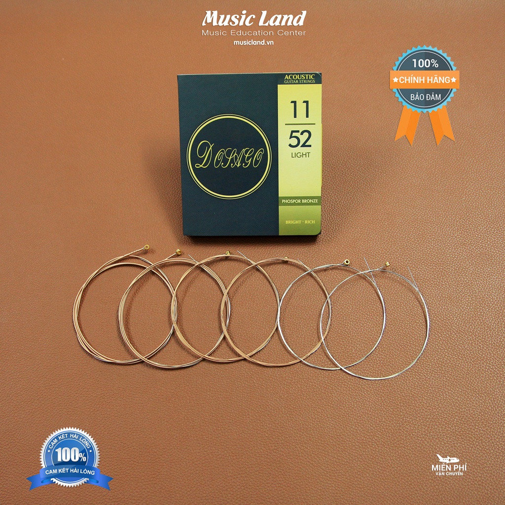 Dây Đàn Guitar Acoustic Dosago D01– Chính Hãng