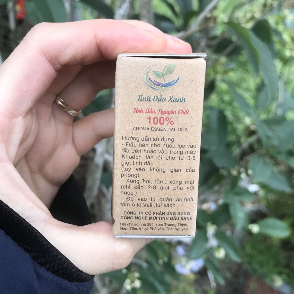 Tinh Dầu Thơm Phòng Tinh Dầu Xanh Thái Nguyên Hương Chanh Sả 10ml