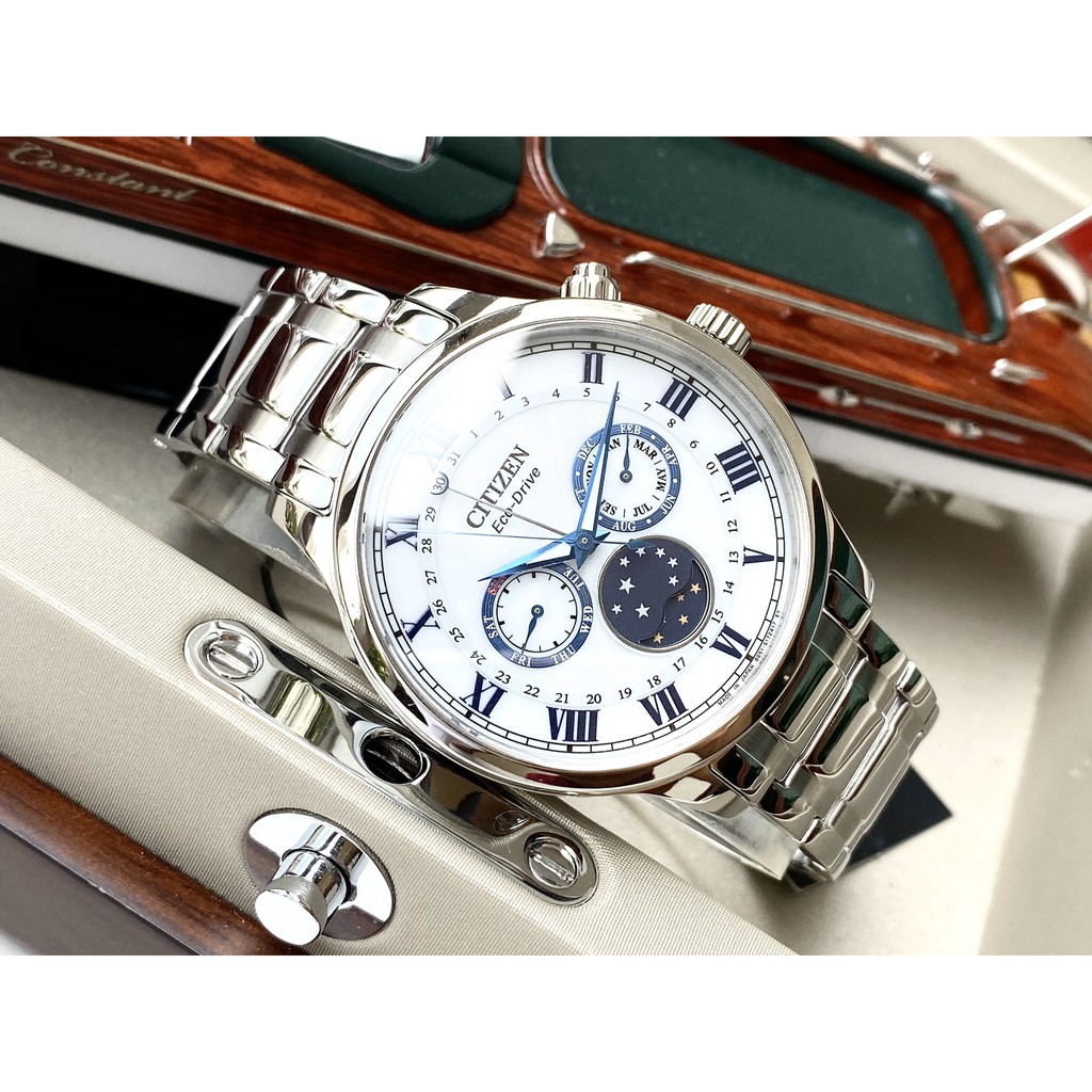 Đồng hồ nam Citizen Eco-Drive MoonPhase AP1050-81A