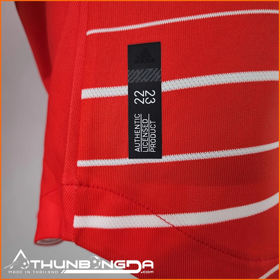 Áo Bayern Munich đỏ sân nhà 2022/2023, 2022/23 bản PLAYER Issue BODY fit cao cấp Thái Lan