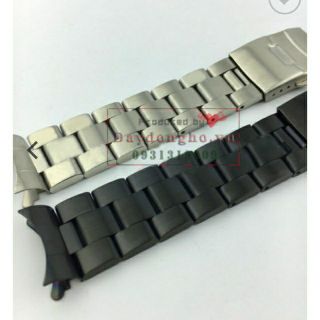 Dây kim loại cho đồng hồ seiko quân đội bản 40mm,42mm