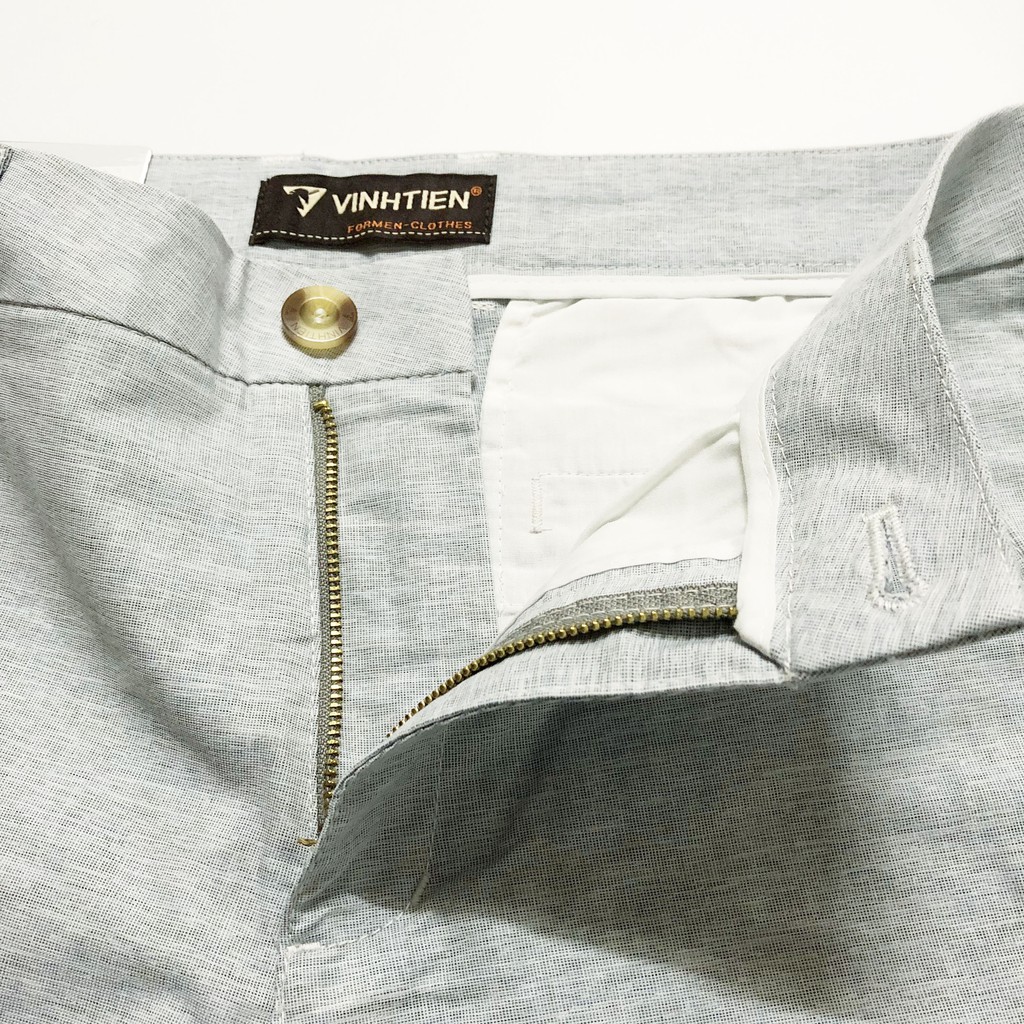 Quần Short Nam Vĩnh Tiến Dáng Tailor Fit 345 - B179