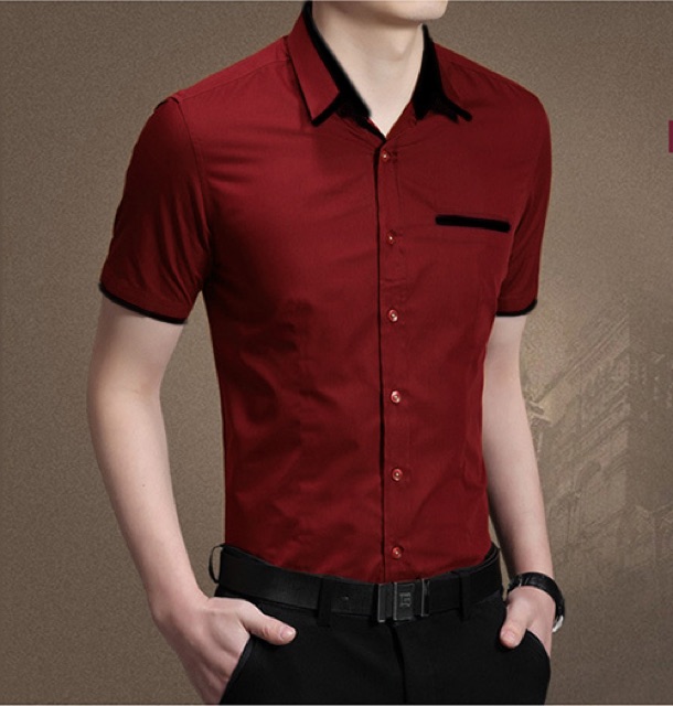 Áo sơ mi nam tay ngắn cổ bẻ bao đẹp size m l xl 2xl | BigBuy360 - bigbuy360.vn