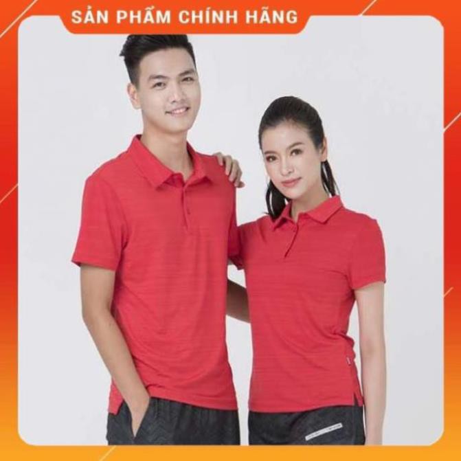 [Chính Hãng] ÁO GOLF Nam Nữ DONEXPRO 9012 - 3612 Đỏ Phối Đen