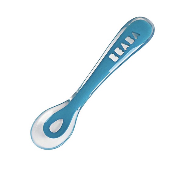 Thìa cầu vồng silicon Beaba cho bé