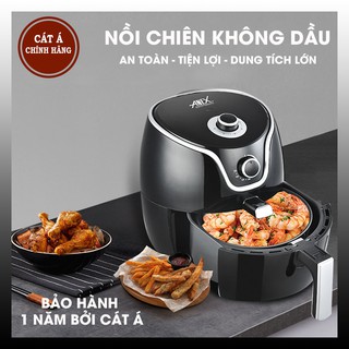 [FREESHIP] Nồi chiên không dầu cao cấp ANEX DUNG TÍCH LỚN - Bảo hành chính hãng 2 năm Chính hãng