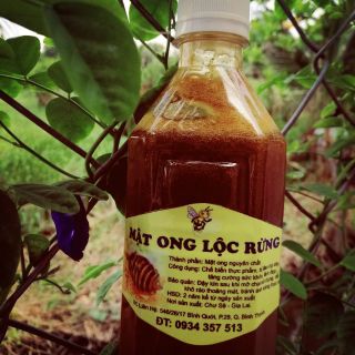 500ml Mật Ong Lộc Rừng nguyên chất.