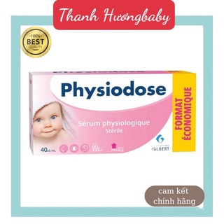 Nước muối Pháp Physiodose 40 tép