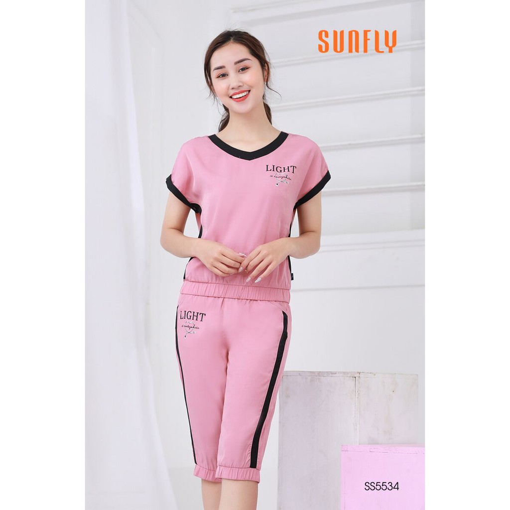 SS5534 BỘ THỂ THAO ĐŨI ÁO CỘC QUẦN NGỐ