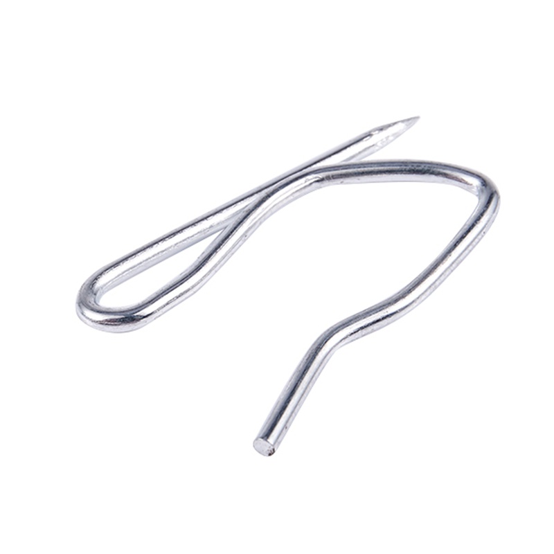 10 Cái Móc Rèm Cửa - Màu Bạc