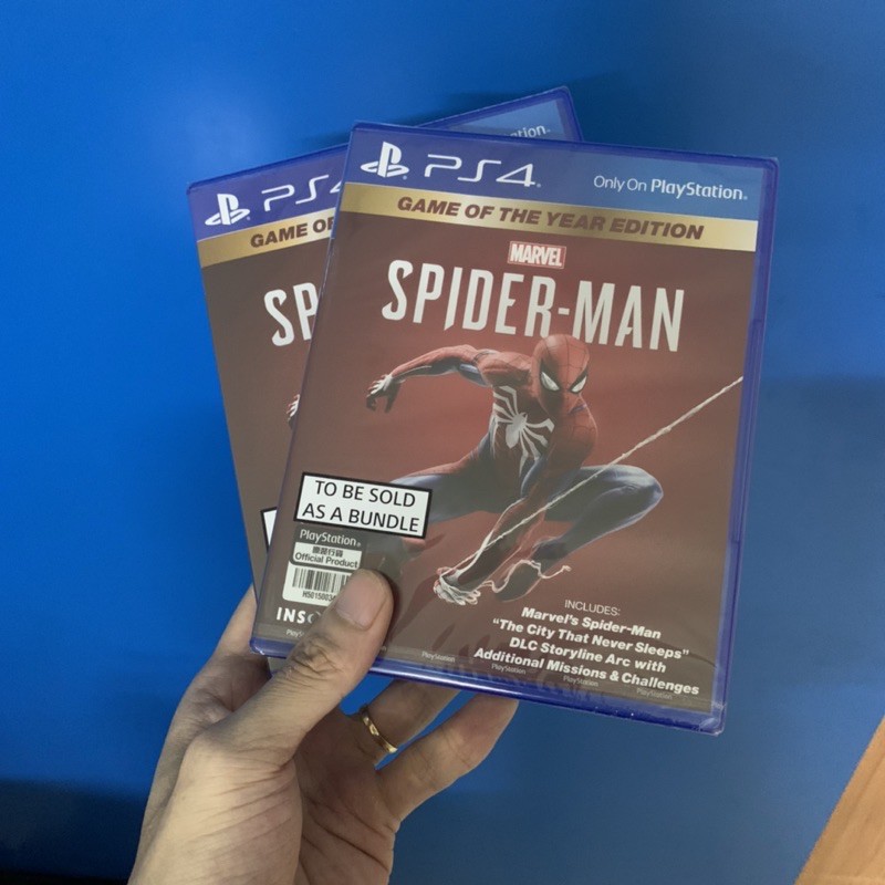 Đĩa Game PS4 Spider Man Game Of The Year Edition