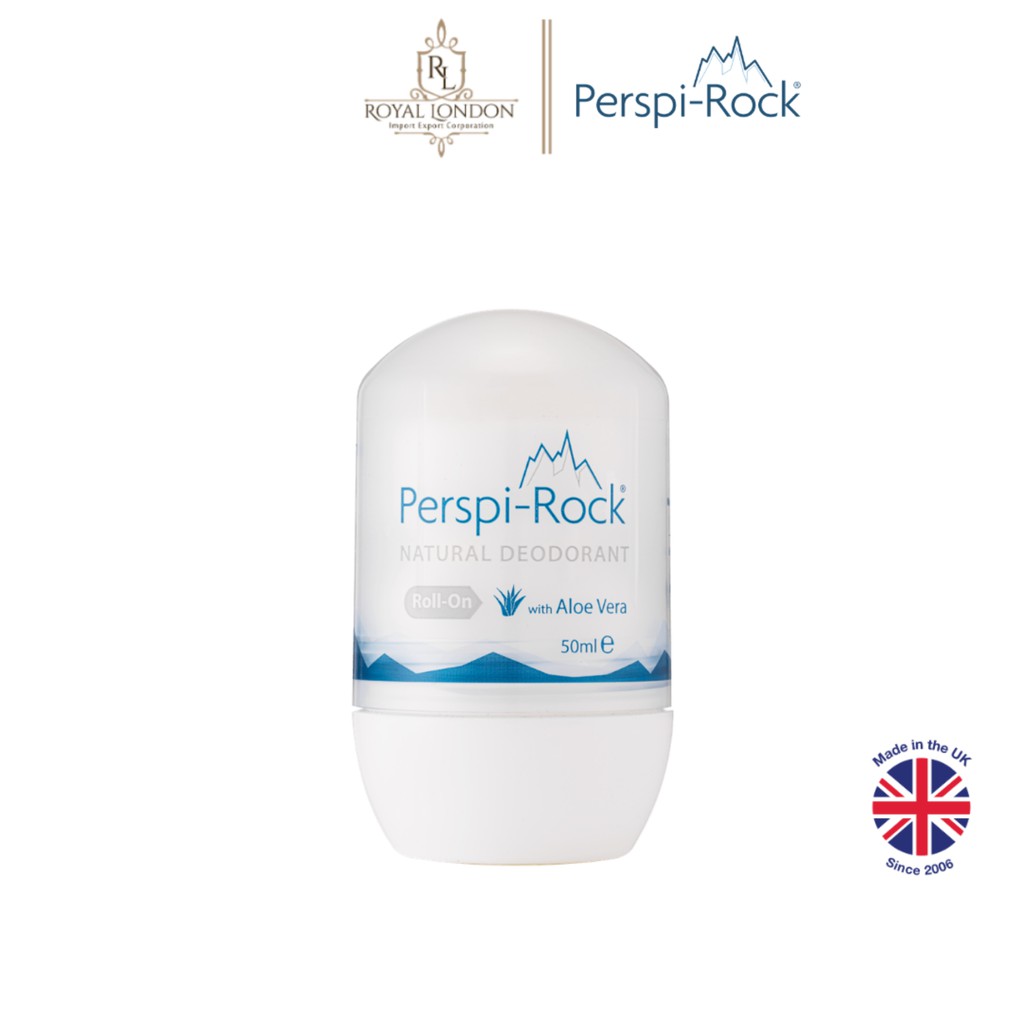 Lăn khử mùi tự nhiên Perspi-Rock Natural Deodorant Roll On 50ml