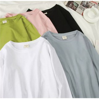 [Hàng Order]Áo phông dài tay pastel