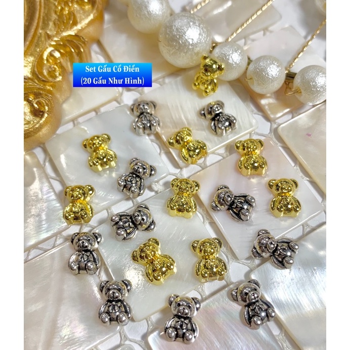 Set 20 Gấu Cổ Điển