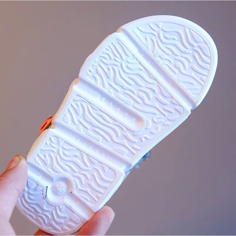 Sandal bé trai - dép quai hậu cho bé trai siêu nhẹ, chống trượt, có 3 quai vải, hợp thời trang mùa hè Babybees 350