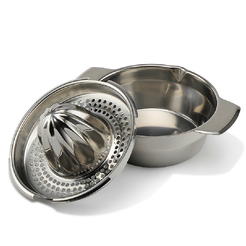 Dụng Cụ Vắt Cam INox Cao Cấp - Dung Tích To An Toàn Không Han Rỉ