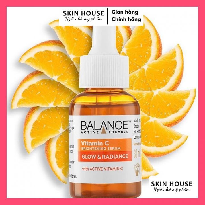 Serum Balance Vitamin C Brightening Serum Glow &amp; Radiance - Tinh Chất VitaminC 30ml