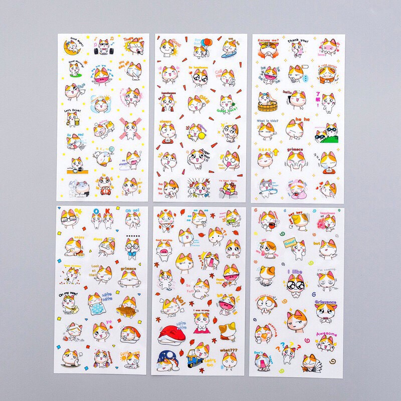 Sticker cochonn trang trí điện thoại/kính/vở/góc học tập