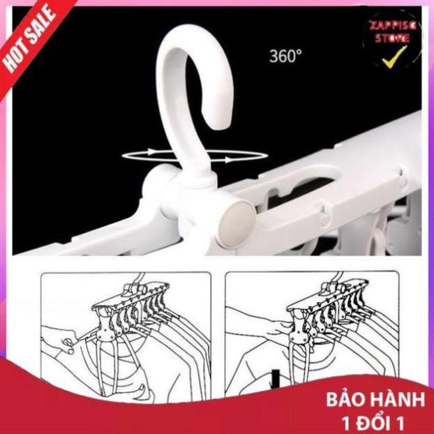 Sale móc treo quần áo,Móc xoay quần áo 360 độ ()  - Bảo hành 1 đổi 1