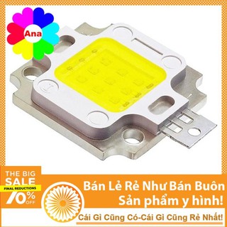 Bóng Đèn Led Luxeon 10W Sáng Trắng - Chip Led Trắng 6000K 9-12VDC Siêu Sáng