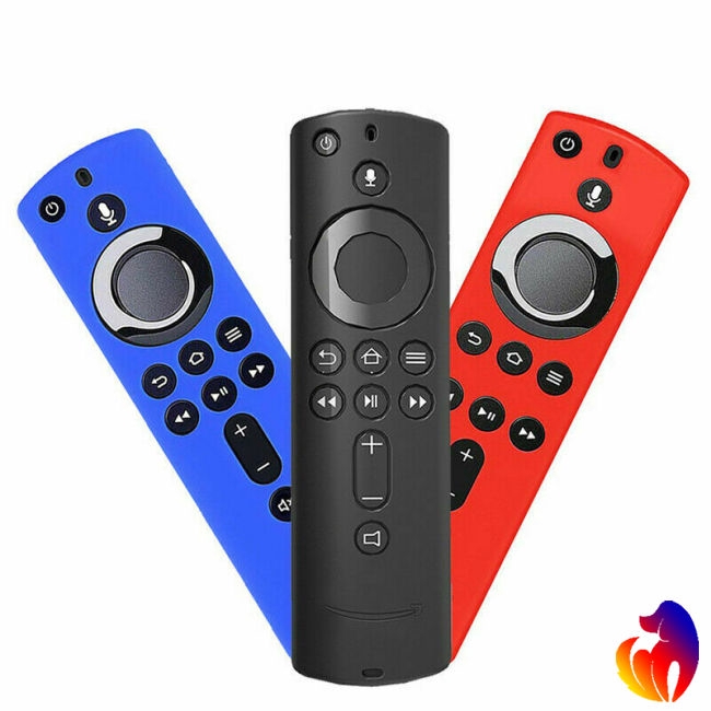 Blackhole Ốp silicon mềm bảo vệ remote TV Amazon Fire